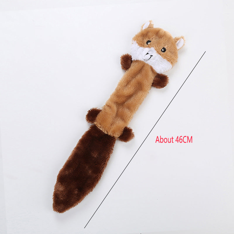 Juguete de peluche resistente a mordeduras para perros, juguete duradero para morder y buscar