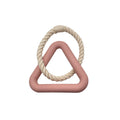 Triangle Tug & Chew Dog Toy, Interactive Training Toy