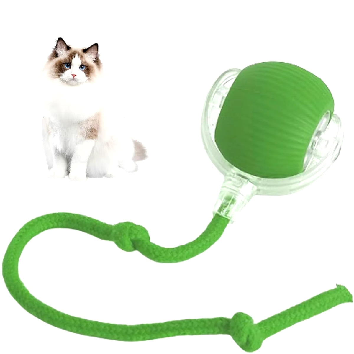 Interactive Rechargeable Cat and Dog Rolling Ball Toy