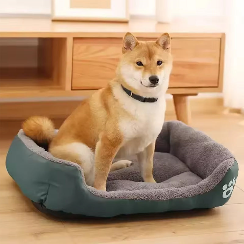 Cama impermeable de forro polar para perros y gatos, todos los tamaños