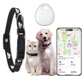 Collar con rastreador para perros y gatos, sin cuota mensual (solo iOS)